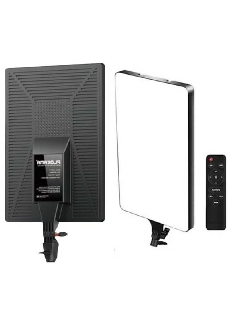 PLOKAMA ضوء استوديو LED PLOKAMA Live P24 الاحترافي 10 بوصة ضوء النهار 5500K سطوع قابل للتعديل للتصوير والبث - Image 1